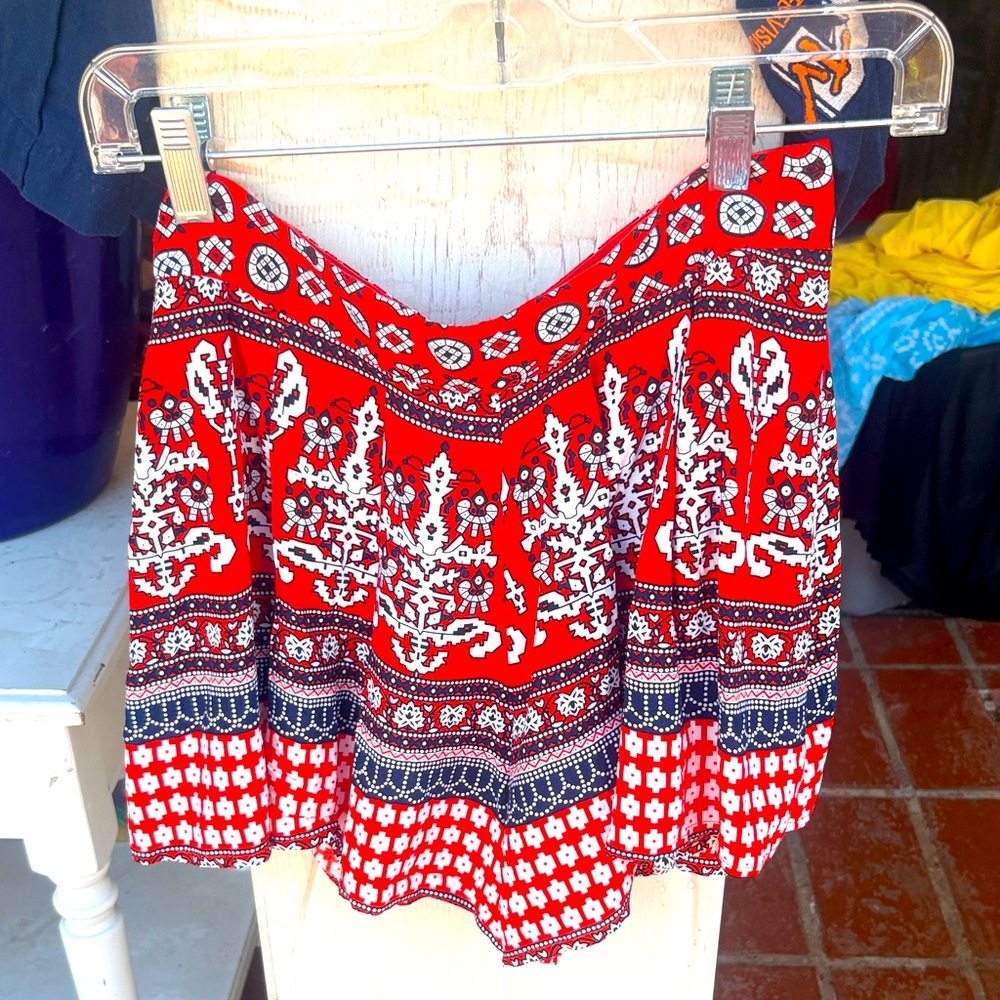 Bohemian Skirt & Halter Top Outfit Size Small